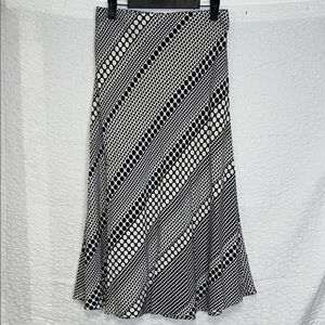 PHILOSOPHY HEART PRINT MIDI SKIRT SMALL
